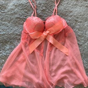 Victoria’s Secret babydoll lingerie